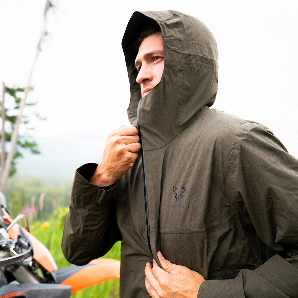 FORLOH Men's Airalite Rain Jacket
