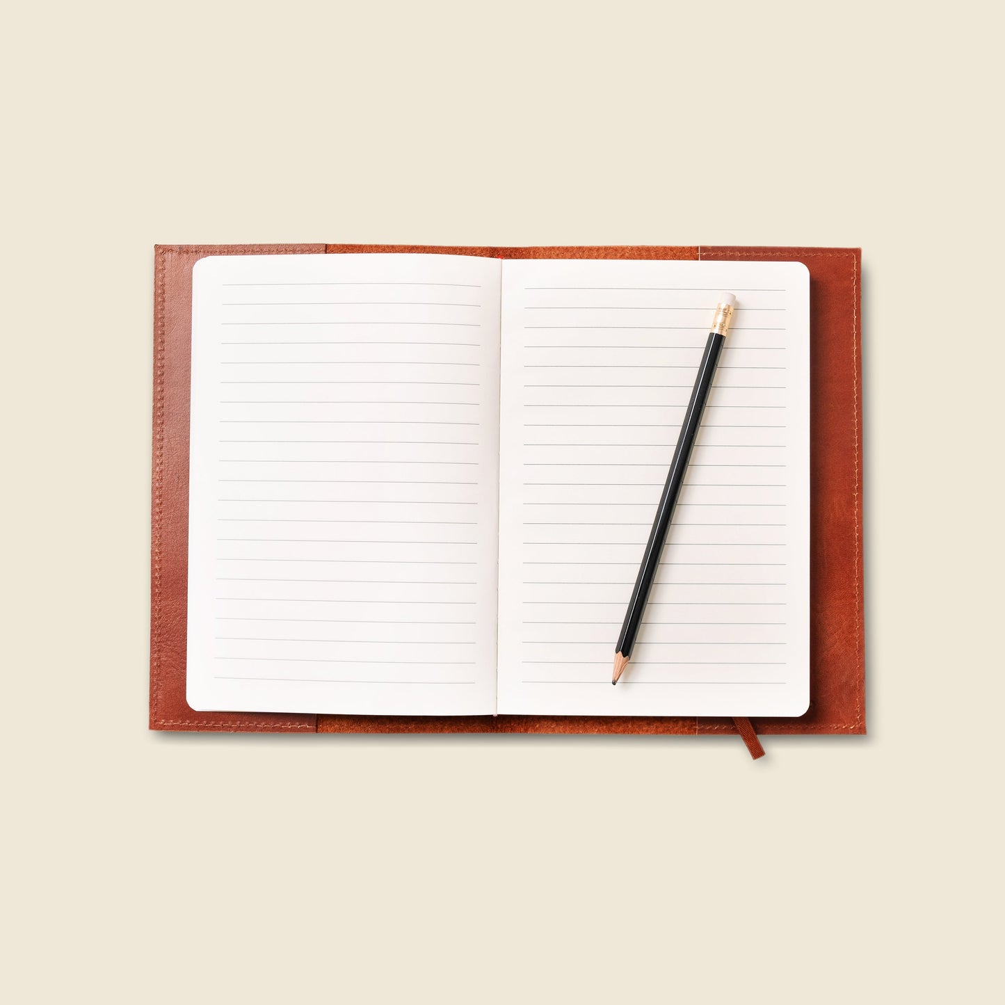 CASUPO Refillable A5 Leather Notebook Cover – Chocolate