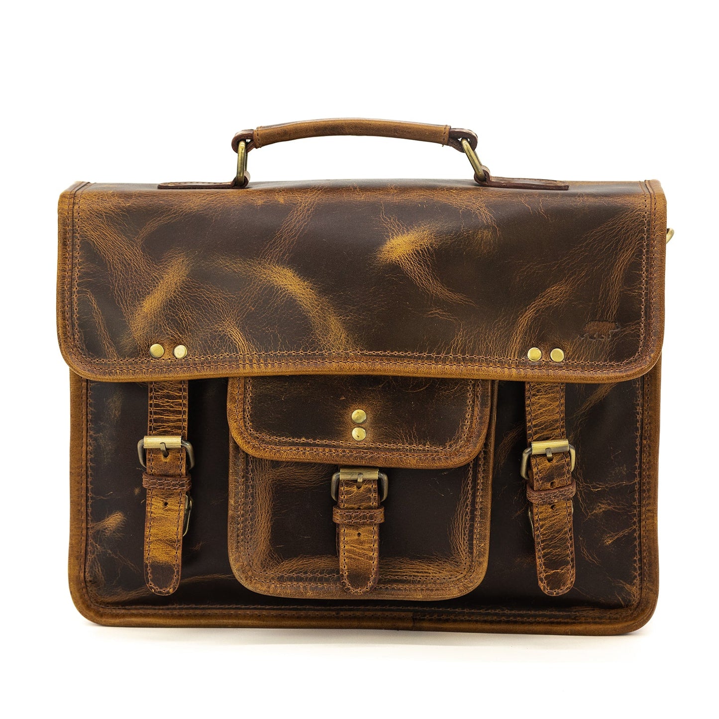 Kodiak Leather Buffalo Leather Briefcase