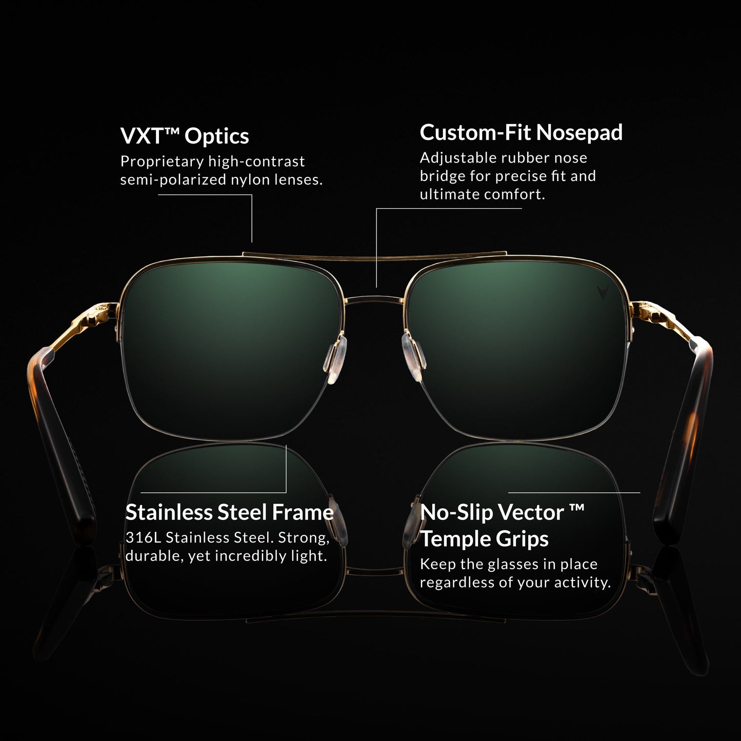 Vincero Collective “The Marshall” - Gold
