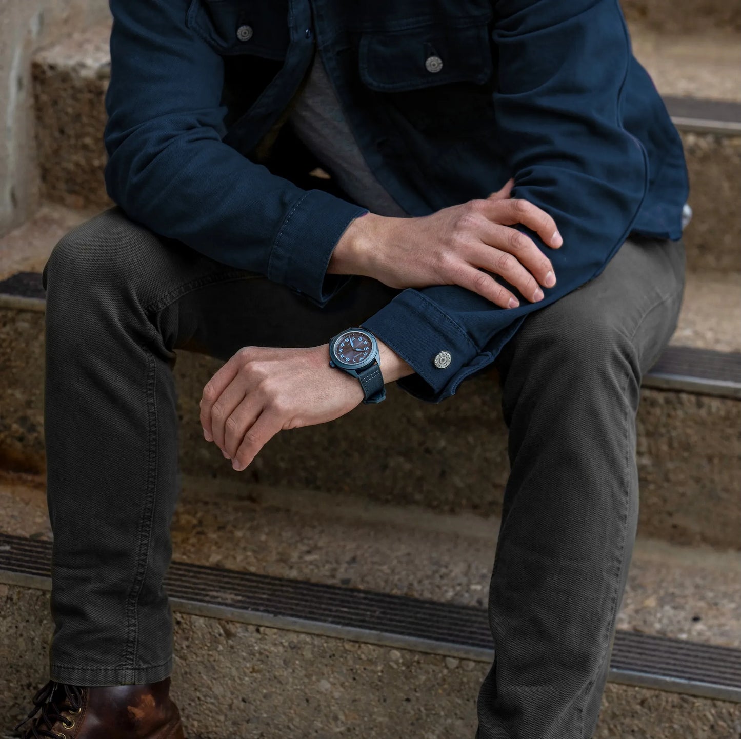 Vincero Collective The Stratos Titanium - Neptune