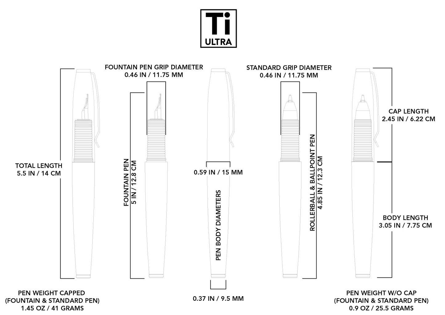Big Idea Design Ti Ultra Pen