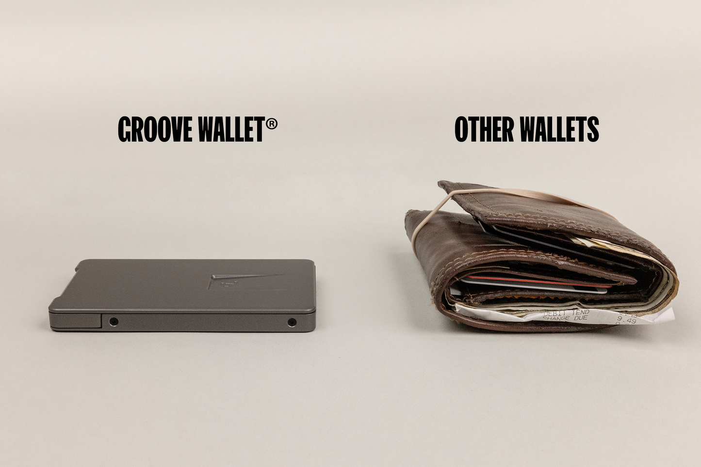 Groove Life Groove Wallet 3.0 - Gun Metal