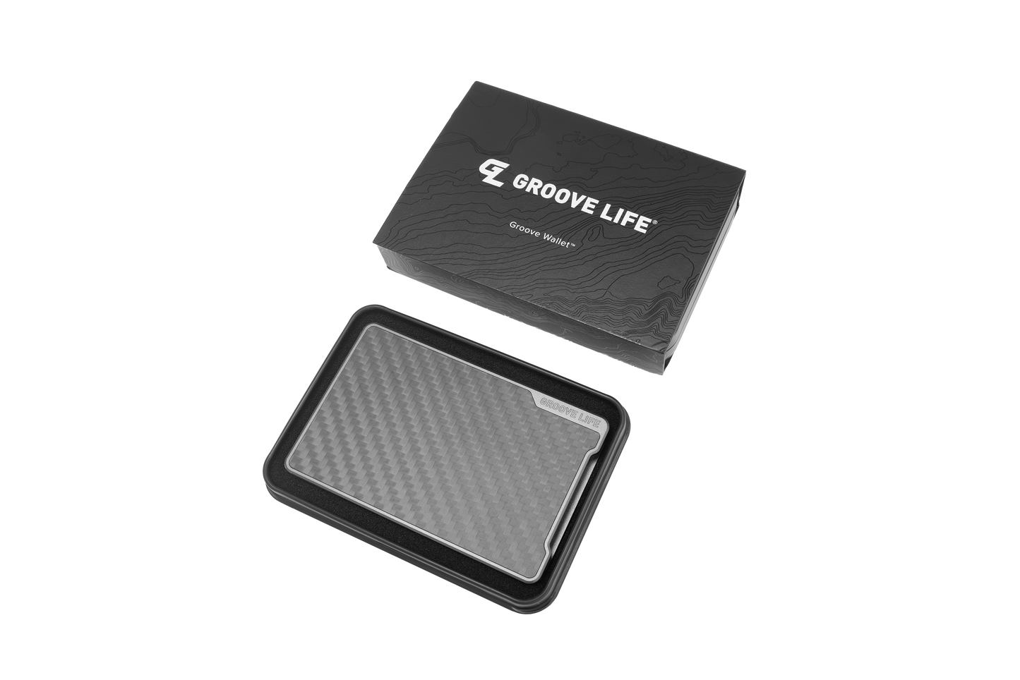 Groove Life Groove Wallet® Carbon Fiber - Gun Metal
