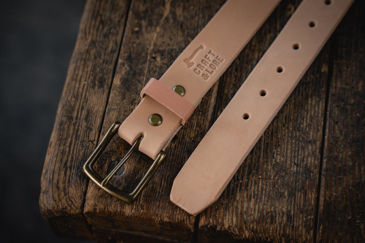 Craft and Lore Craft Belt Natural