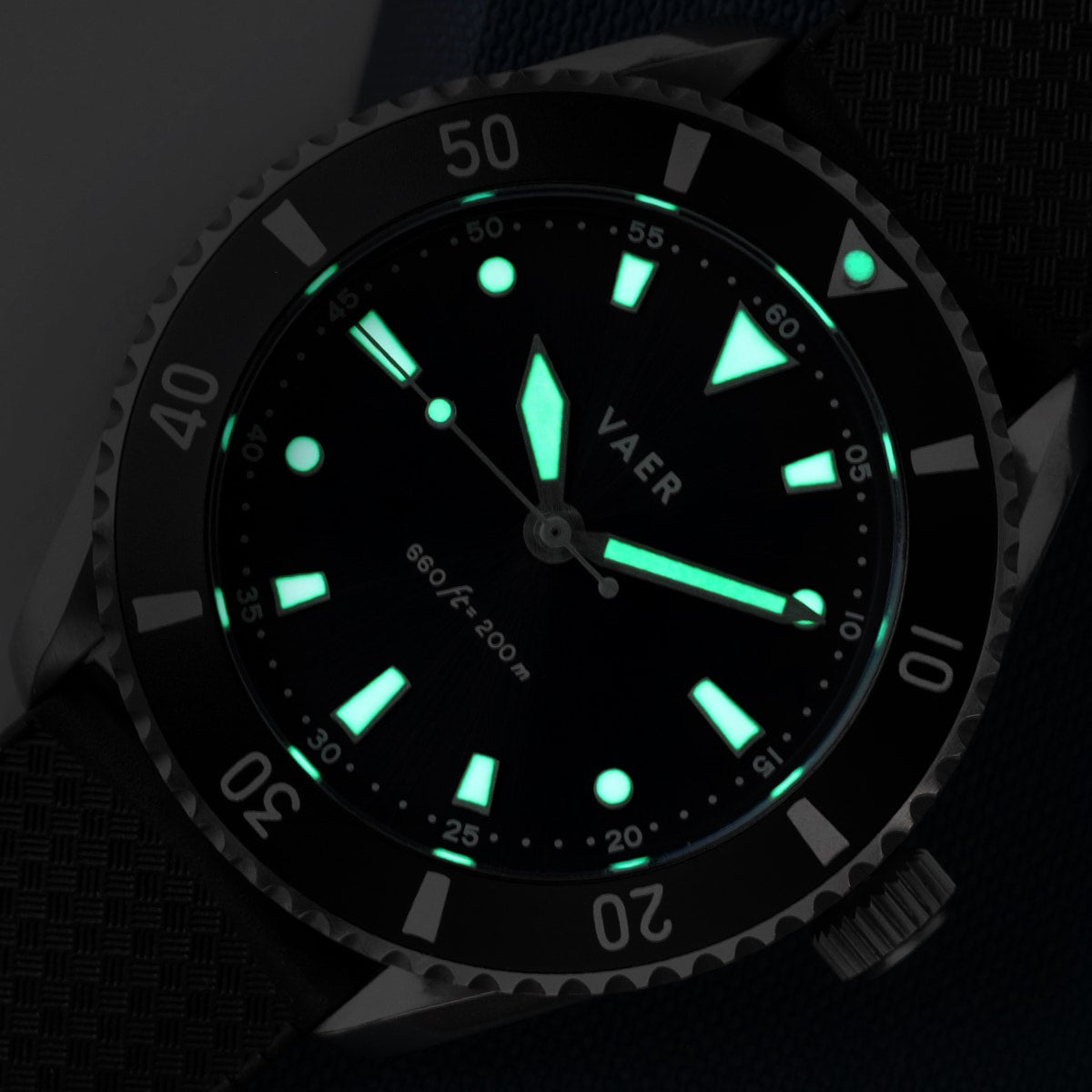 VAER DS4 Meridian Black - Solar 38mm