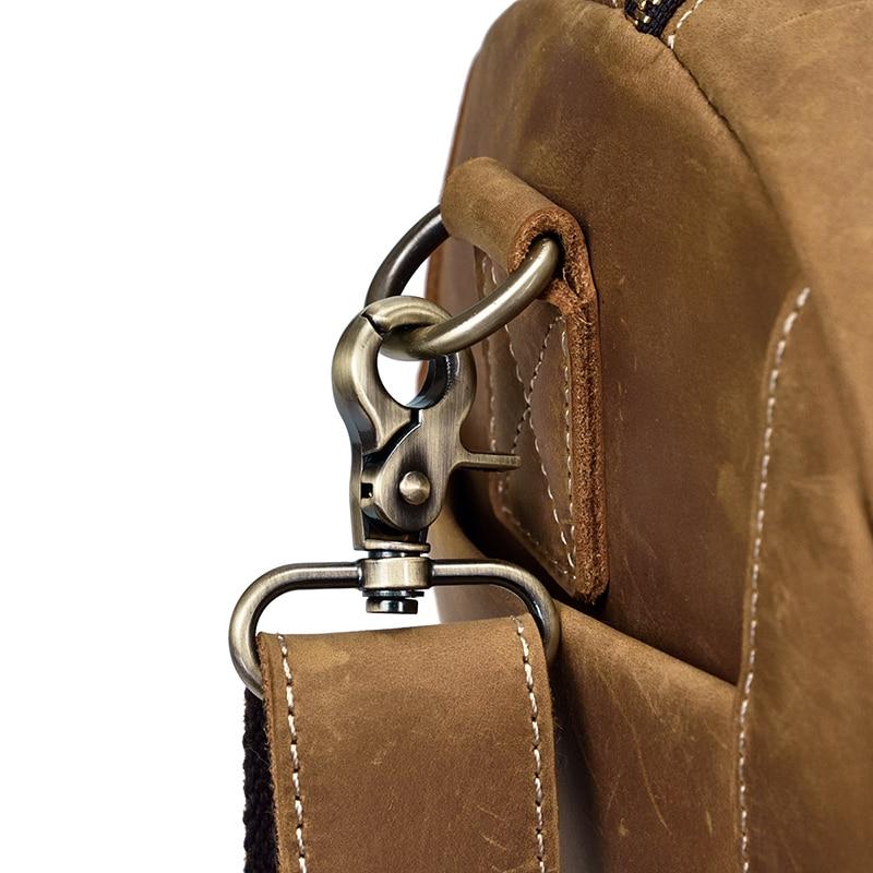 Steel Horse Leather "The Bard" Weekender Leather Duffle Bag