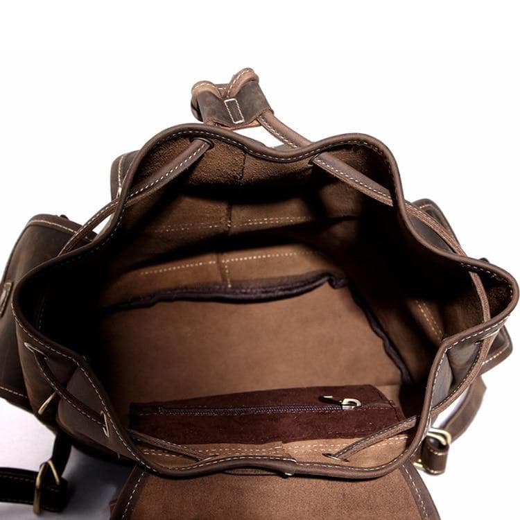 Steel Horse Leather “The Asmund”Backpack Leather Rucksack