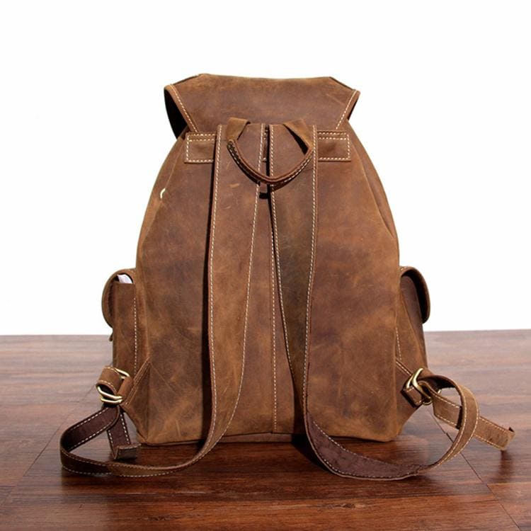 Steel Horse Leather “The Asmund”Backpack Leather Rucksack