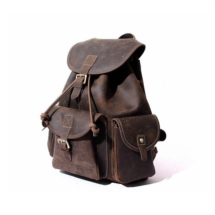 Steel Horse Leather “The Asmund”Backpack Leather Rucksack