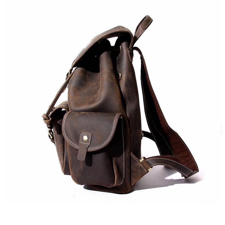 Steel Horse Leather “The Asmund”Backpack Leather Rucksack