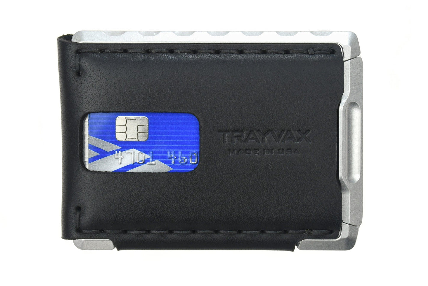 Trayvax Venture Billfold - Raw Tumbled / Nightfall Black