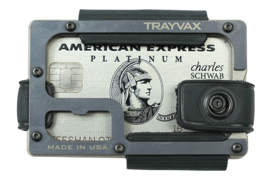 Contour Lite Wallet - Titanium Stealth Black