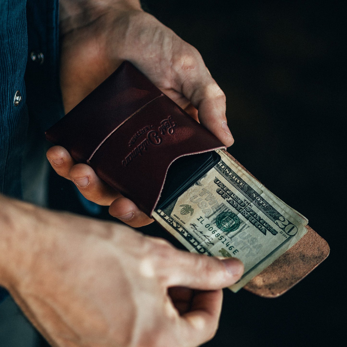 Lost Dutchman Leather - The Franklin – Burgundy