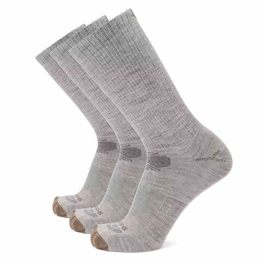 GRIP6 3 Pack Hobbs - Casual Crew Ultralight Merino Wool Dress Sock
