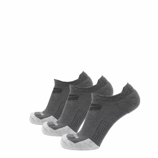 GRIP6 3 Pack Basalt - Run No Show Runweight Merino Wool Sock