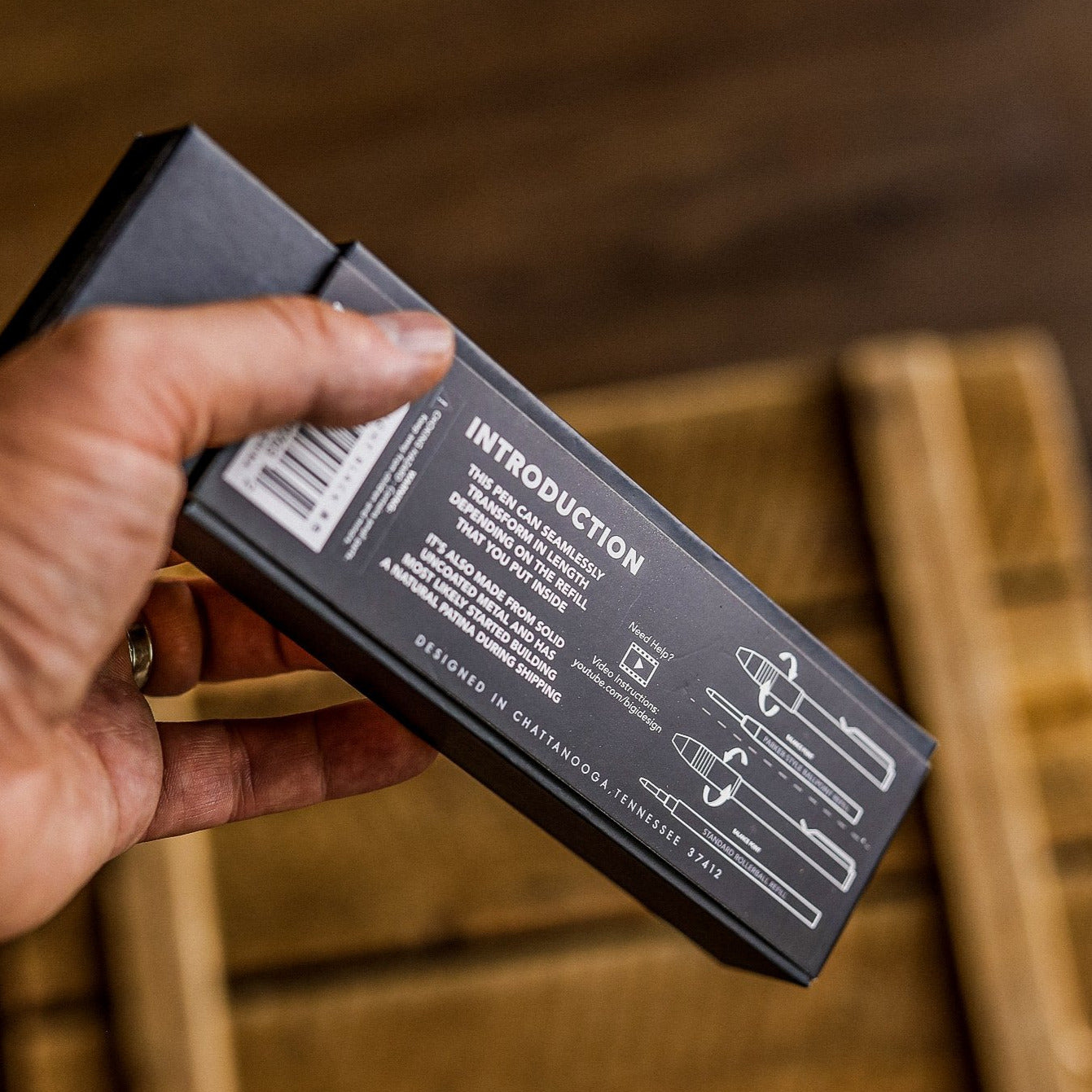 Big Idea Design Ti Pocket Pro: The Auto Adjusting EDC Pen