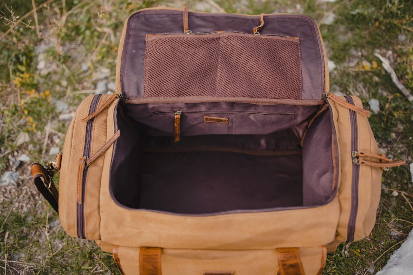 Kodiak Laeather 55L Wasatch Duffel