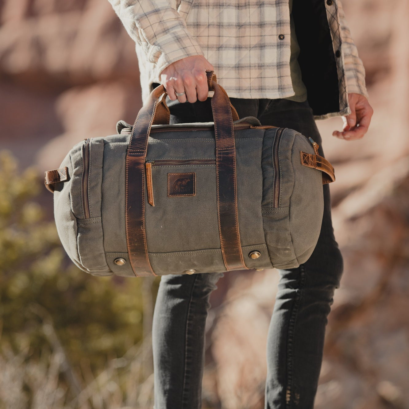 Kodiak Leather 25L Wide Mouth Iliamna
