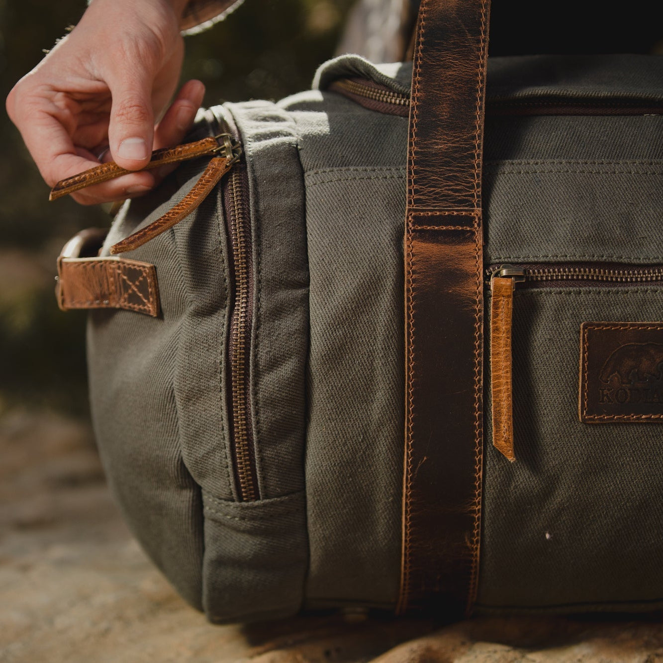 Kodiak Leather 25L Wide Mouth Iliamna