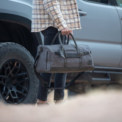 Kodiak Leather 45L Canvas Weekender