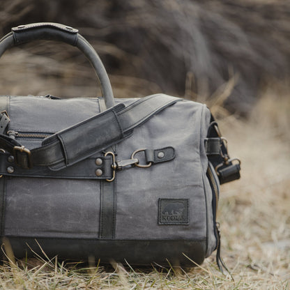 Kodiak Leather 45L Canvas Weekender