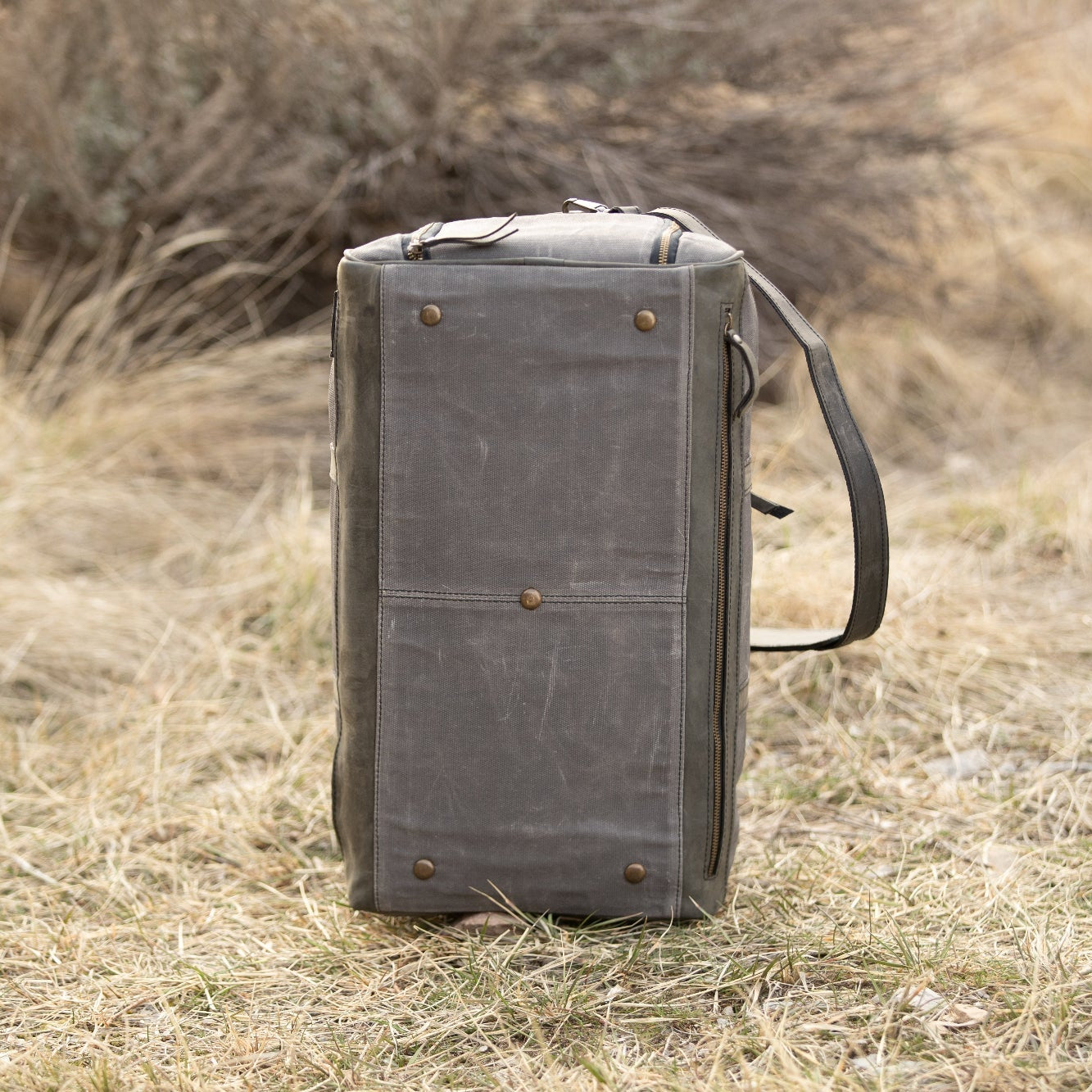 Kodiak Leather 45L Canvas Weekender