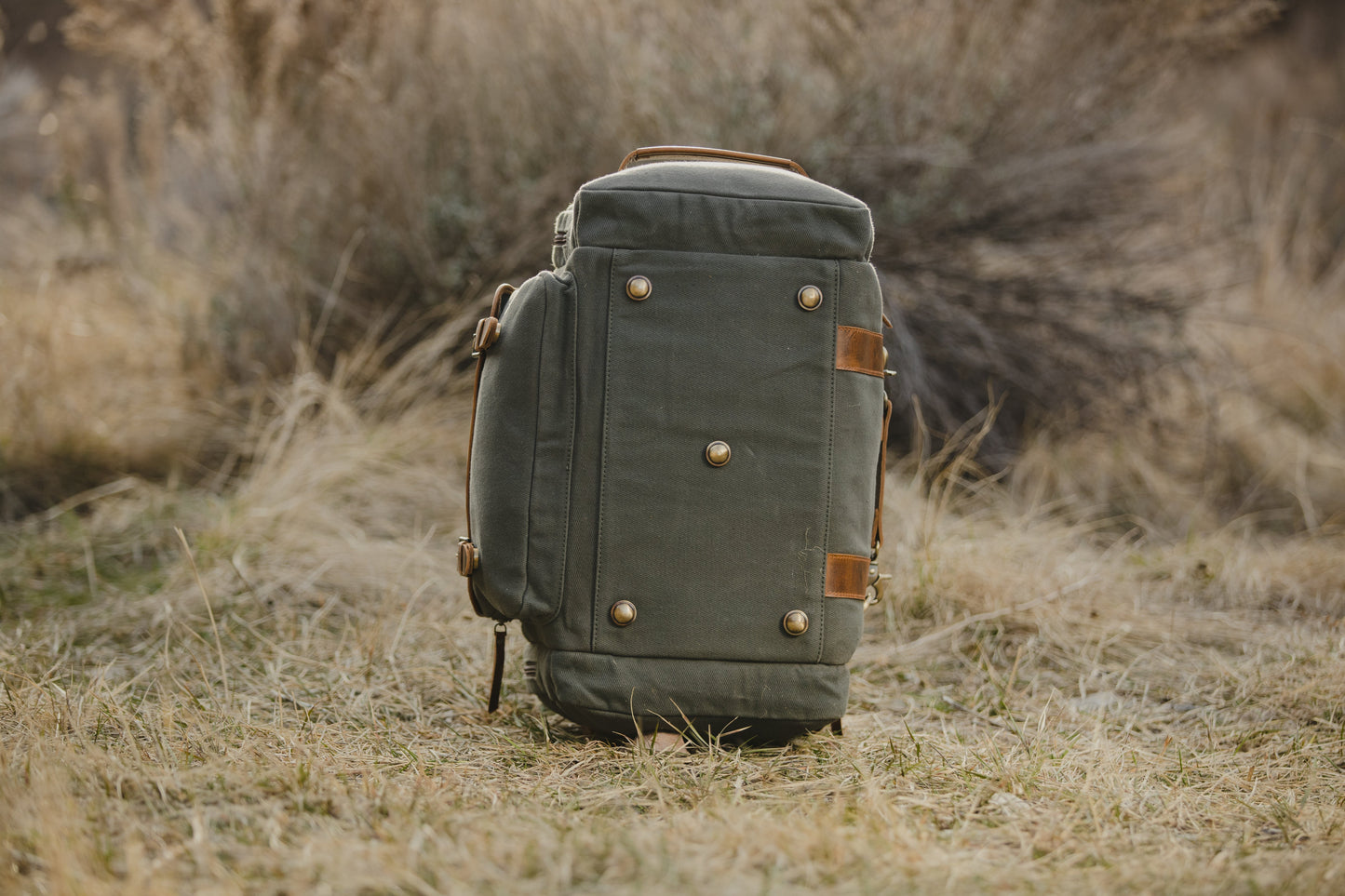 Kodiak Leather 25L Wasatch Duffel