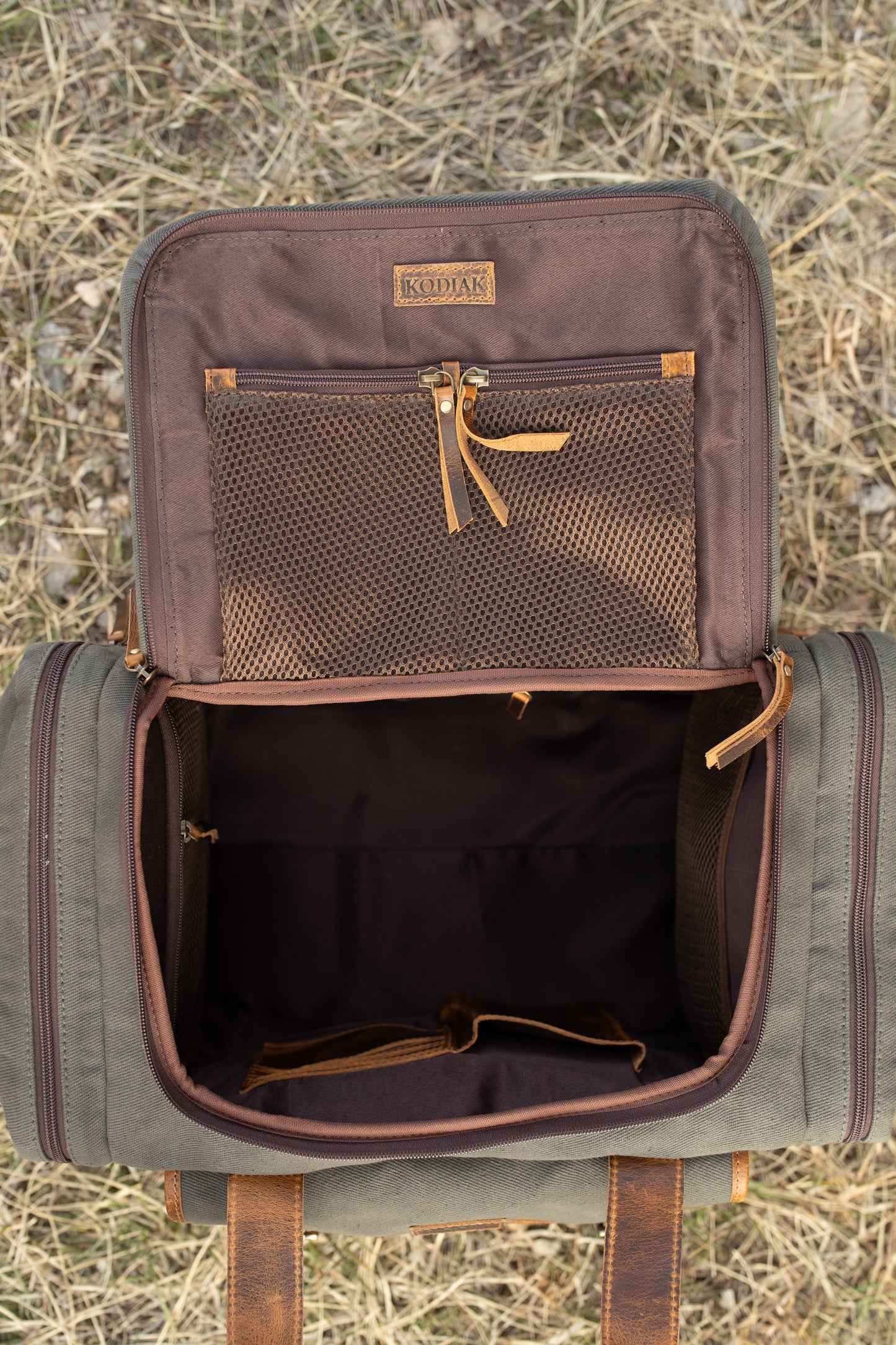 Kodiak Leather 25L Wasatch Duffel