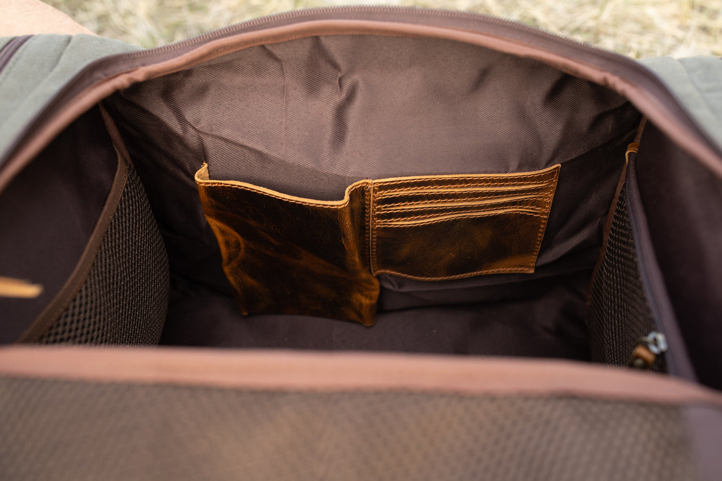 Kodiak Leather 25L Wasatch Duffel