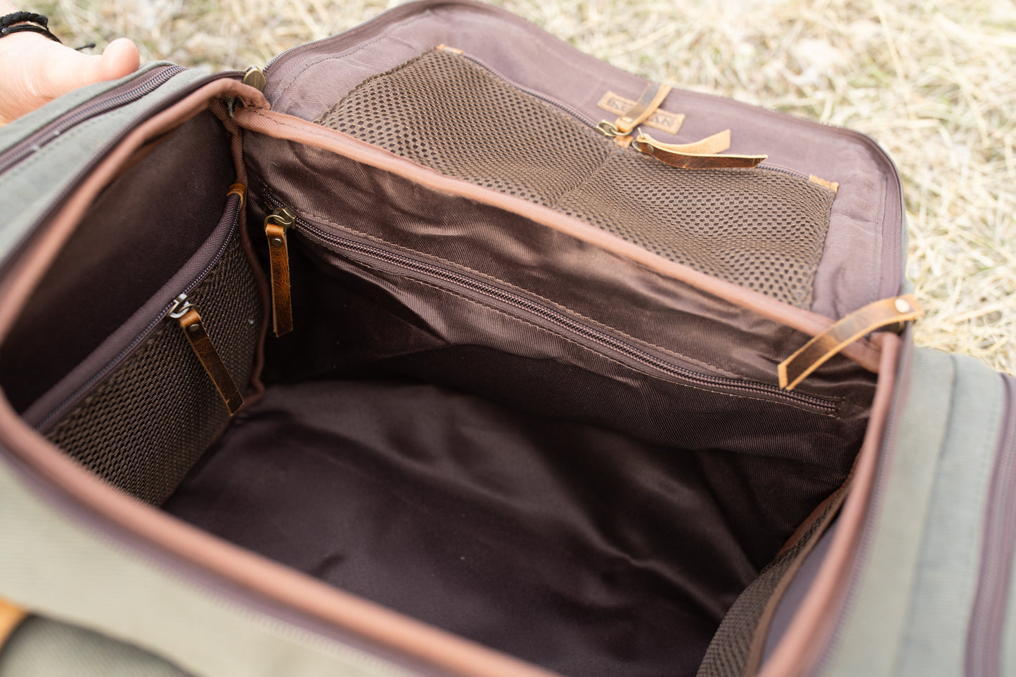 Kodiak Leather 25L Wasatch Duffel