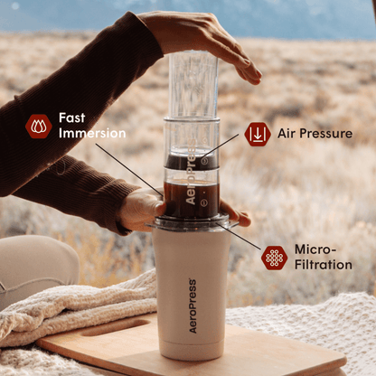 AeroPress Coffee Maker - Go Plus