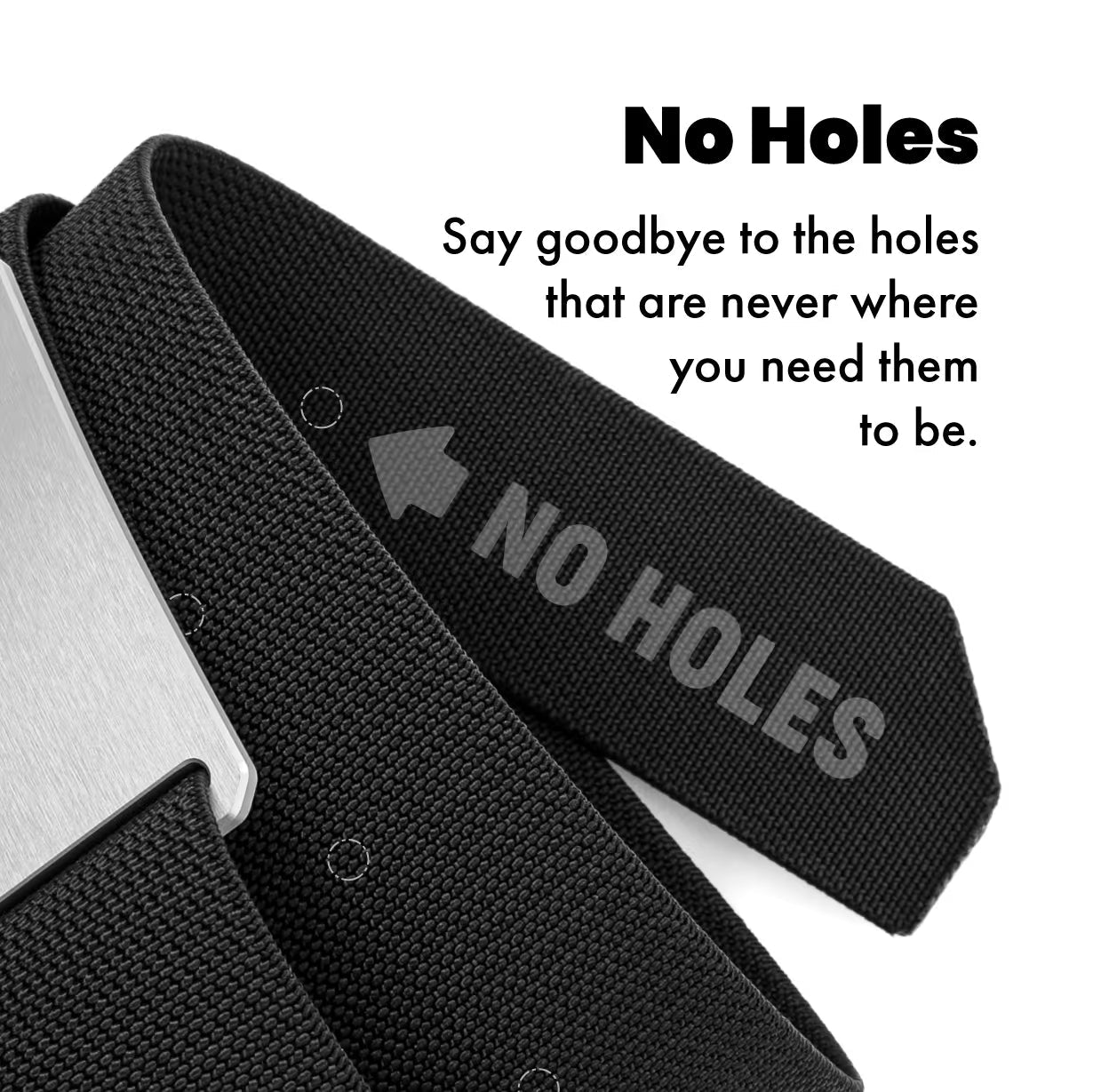 Grip6 G-Flex Gunmetal Belt 1.5"