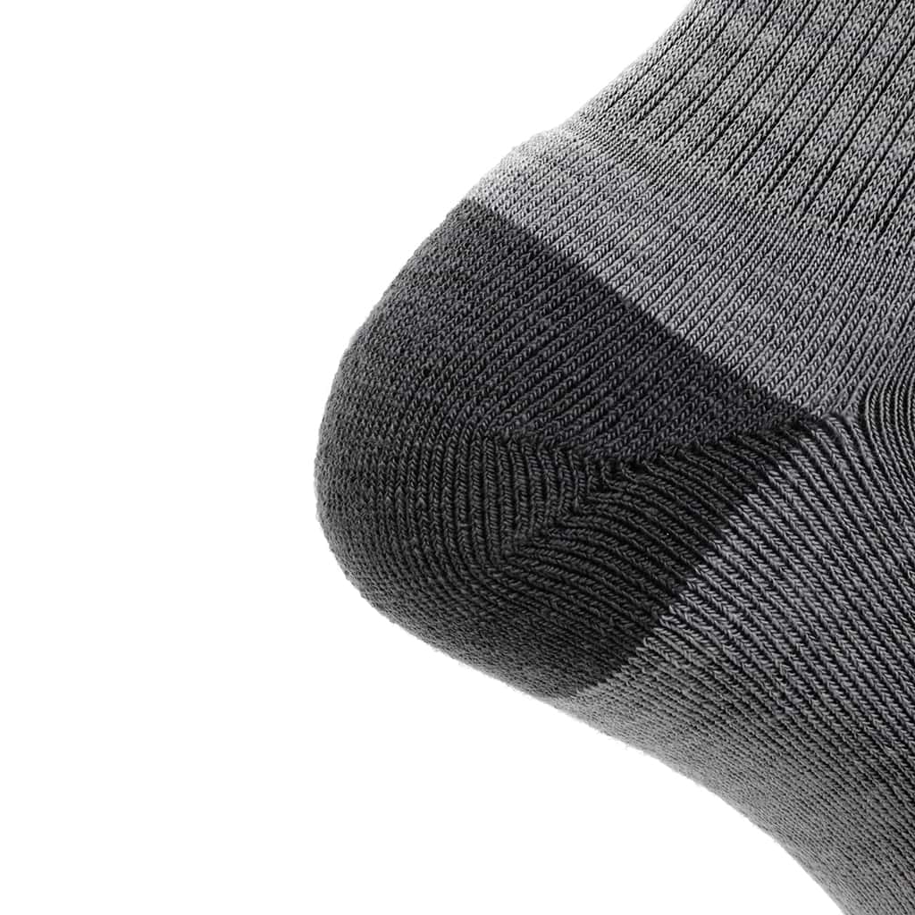 GRIP6 8 Pairs Ash - Casual Crew Midweight Merino Wool Sock
