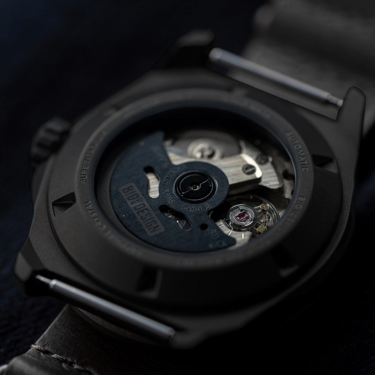 Big Idea Design Ti Field Watch / Automatic / Black
