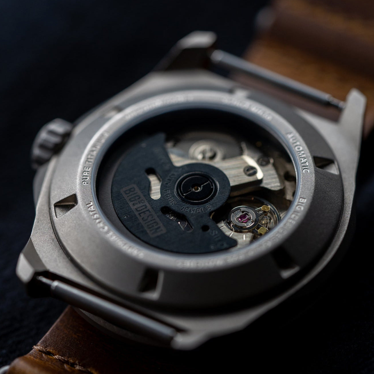 Big Idea Design Ti Field Watch / Automatic / Stonewashed