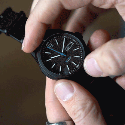 Big Idea Design Ti Field Watch / Automatic / Black