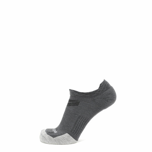 GRIP6 Basalt - Run No Show Runweight Merino Wool Sock