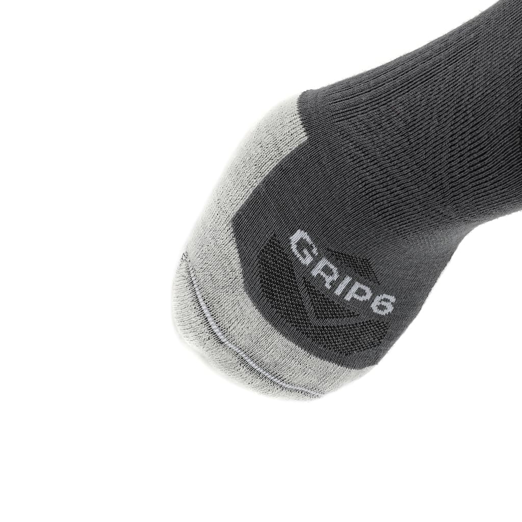 GRIP6 8 Pairs Basalt - Run No Show Runweight Merino Wool Sock