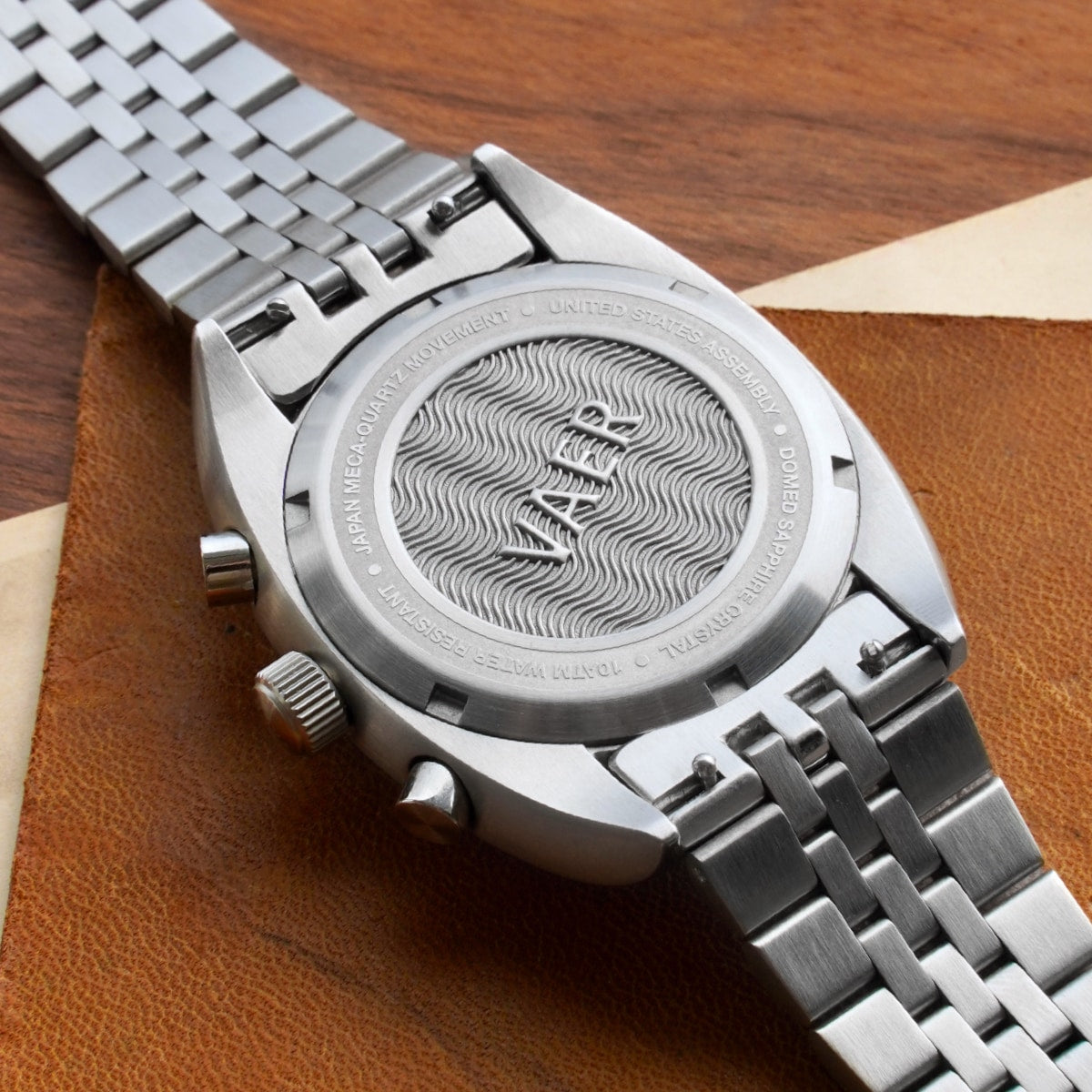 Vaer Watches R1 USA Racing Chronograph - Cream 42mm