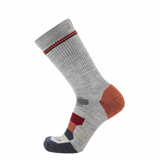 GRIP6  Campfire - Hike Crew Lightweight Merino Wool Sock
