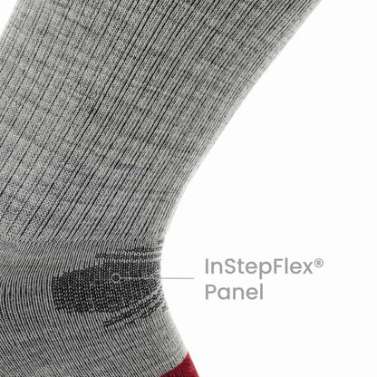 GRIP6 3 Pack Campfire - Hike Crew Lightweight Merino Wool Sock