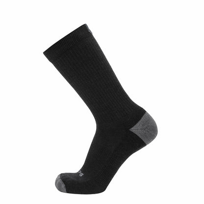 GRIP6 3 Pack Carbon - Casual Crew Midweight Merino Wool Sock