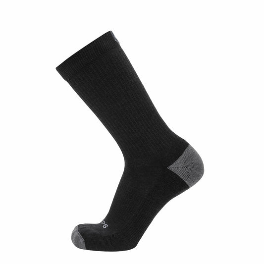 GRIP6 Carbon - Casual Crew Midweight Merino Wool Sock