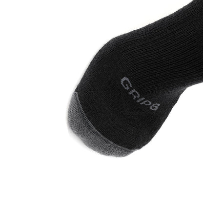 GRIP6 Carbon - Casual Crew Midweight Merino Wool Sock