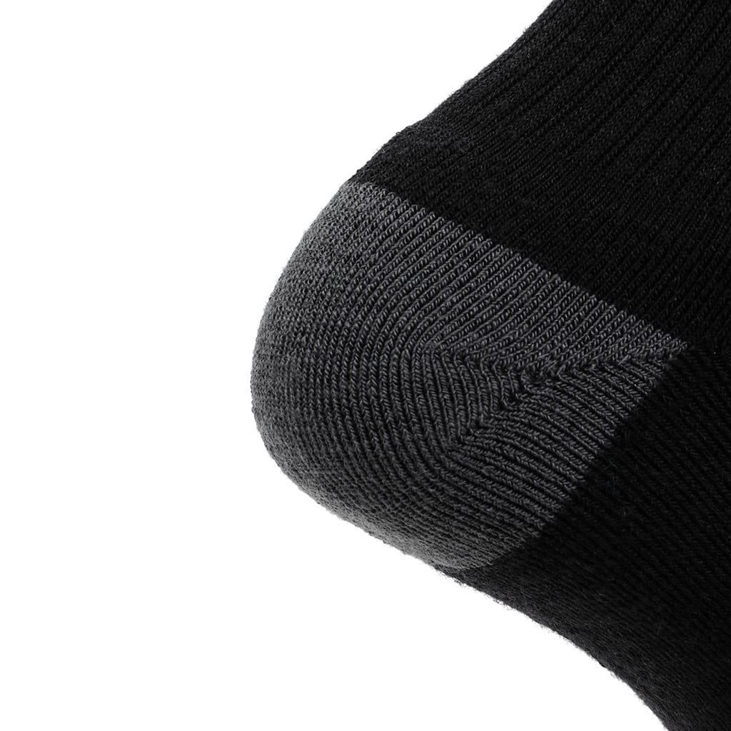 GRIP6 8 Pairs Carbon - Casual Crew Midweight Merino Wool Sock