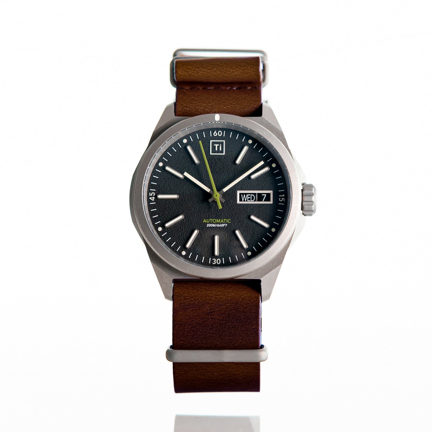 Big Idea Design Ti Field Watch / Automatic / Stonewashed