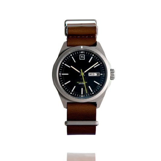 Big Idea Design Ti Field Watch / Solar Driven / Stonewashed