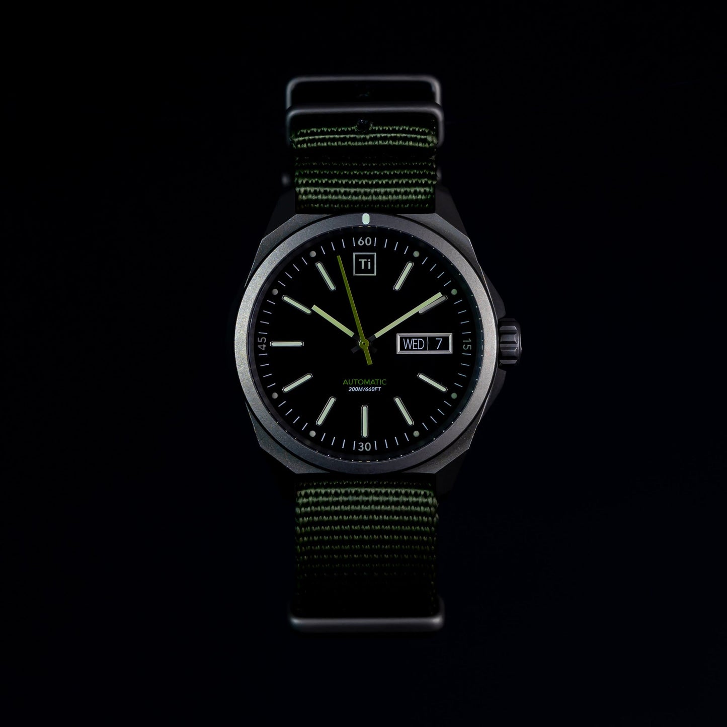 Big Idea Design Ti Field Watch / Automatic / Stonewashed