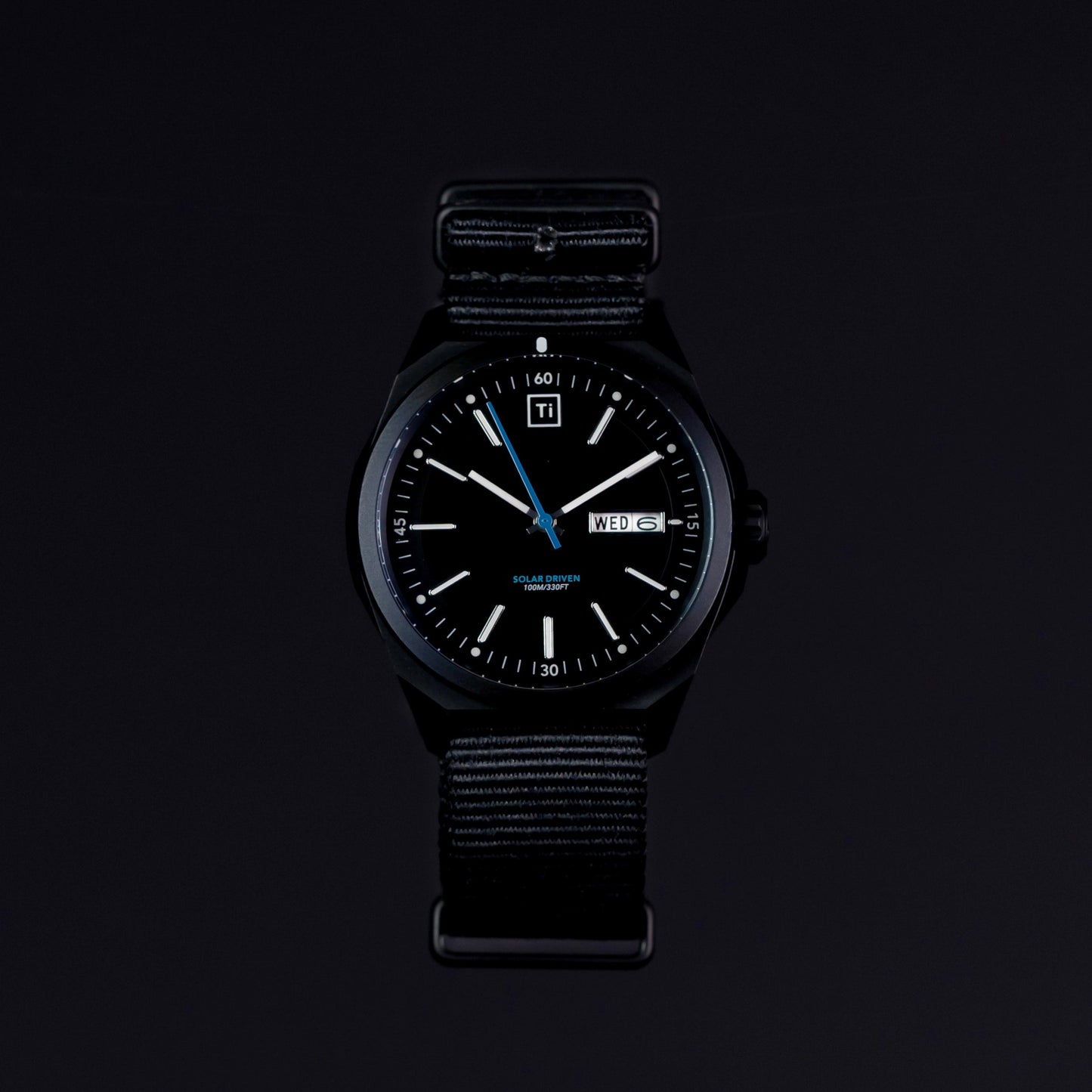 Big Idea Design Ti Field Watch / Solar Driven / Black